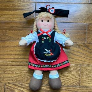Alsace Traditional Costume Doll Cloth Souvenir Germany Creation Gross D-66265